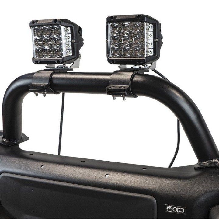 Mocowania zaciskowe lamp LED na bull bar OFD 60-65 mm