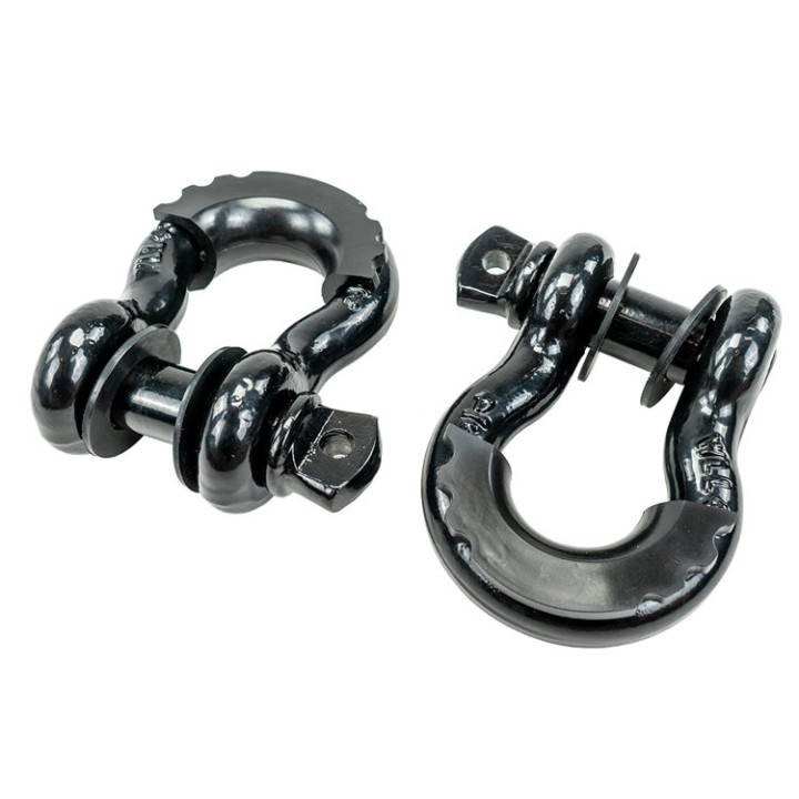Szekle czarne OFD D-ring 3/4"