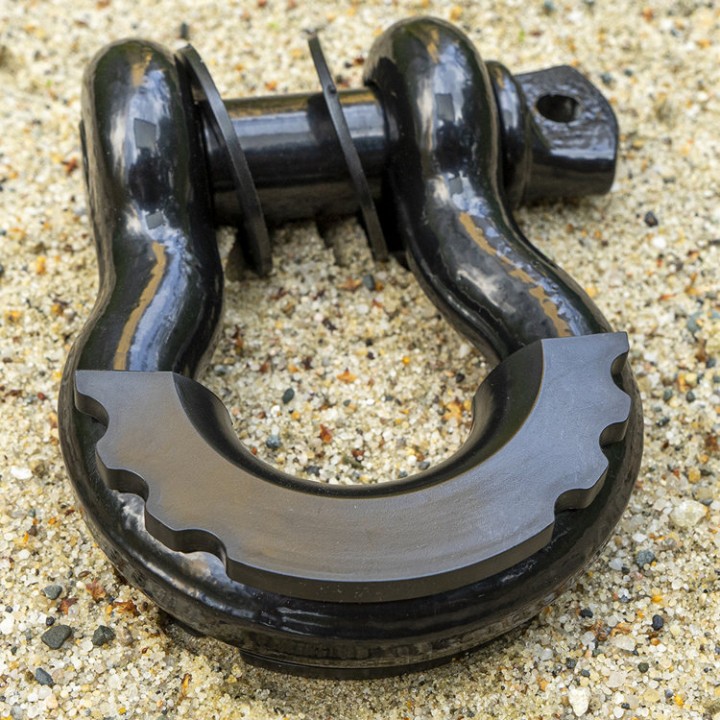 Szekle czarne OFD D-ring 3/4"