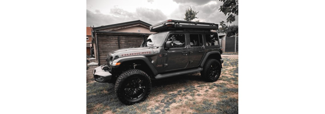 Wrangler JLU modyfikacja pod większe obciążenie 