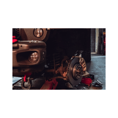 Upgrade zacisku Wrangler JK do dwutłoczkowego